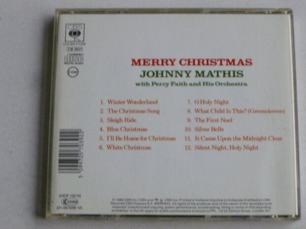 Johnny Mathis - Merry Christmas