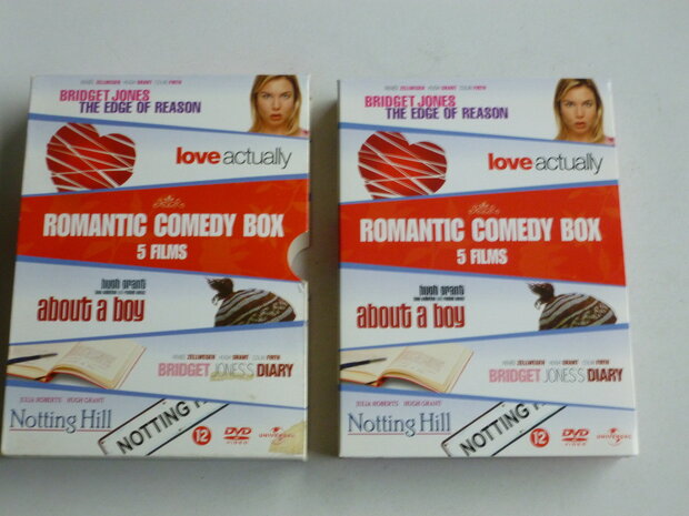 Romantic Comedy Box (notting hill, love actually,about a boy,bridget jones (5 DVD)