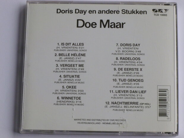 Doe Maar - Doris Day en andere Stukken