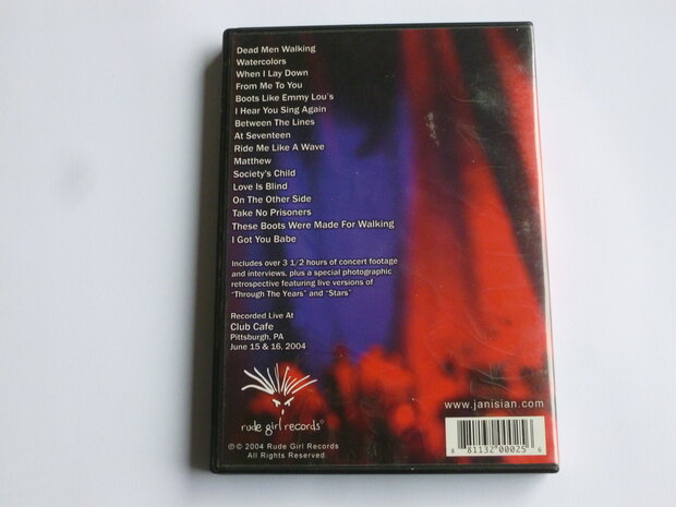 Janis Ian - Live at Club Cafe (DVD) Gesigneerd