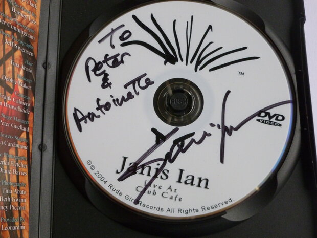 Janis Ian - Live at Club Cafe (DVD) Gesigneerd