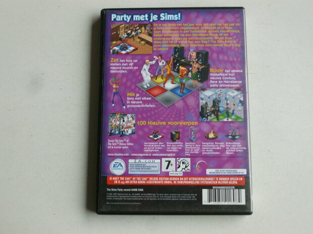 The Sims Party / Uitbreidingspakket - PC CD Rom 