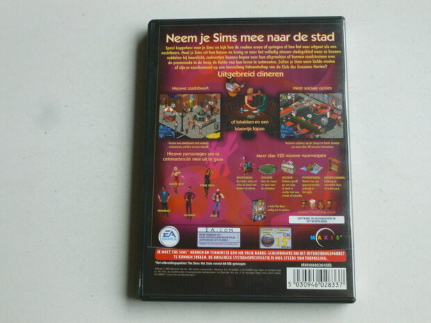 The Sims Hot Date / Uitbreidingspakket PC CD Rom