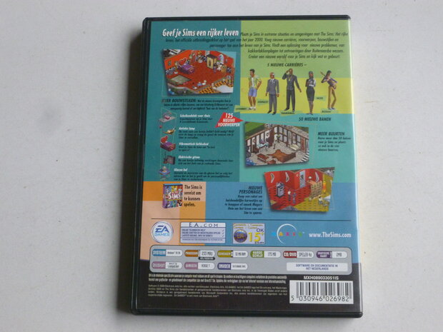 The Sims - Het Rijke Leven / Uitbreidingspakket PC CD Rom