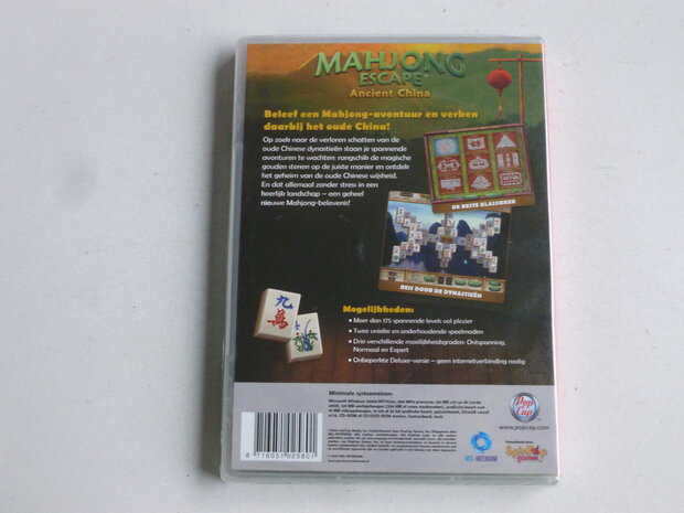 Mahjong Escape Ancient China PC CD Rom (nieuw)