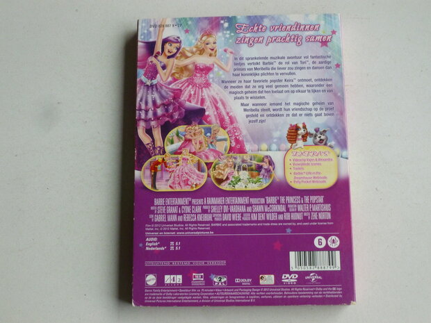 Barbie - De Prinses & De Popster (DVD)