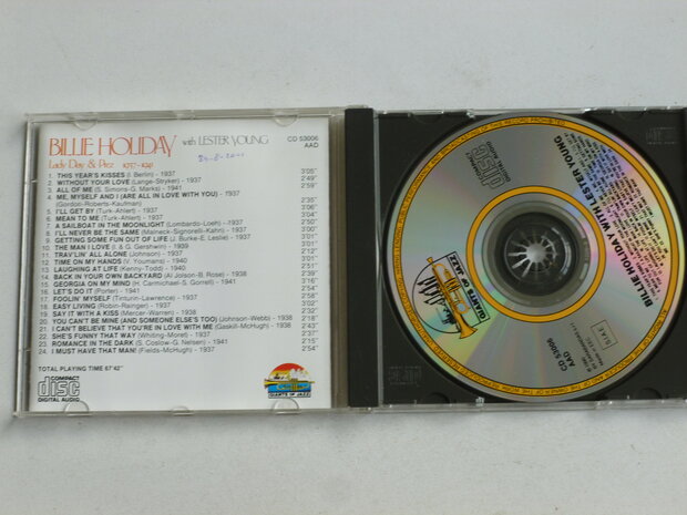 Billie Holiday with Lester Young - Giants of Jazz