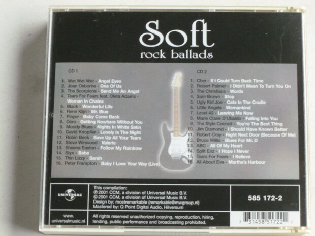 Soft Rock Ballads (2 CD) universal