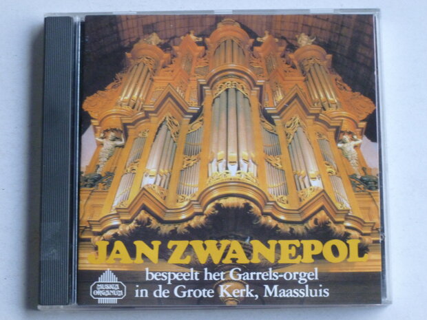 Jan Zwanepol bespeelt het Garrels orgel, Maassluis