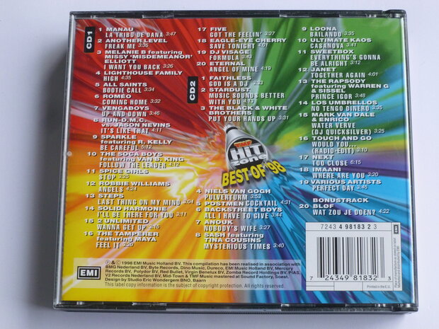 Hitzone - Best of '98 (2 CD)
