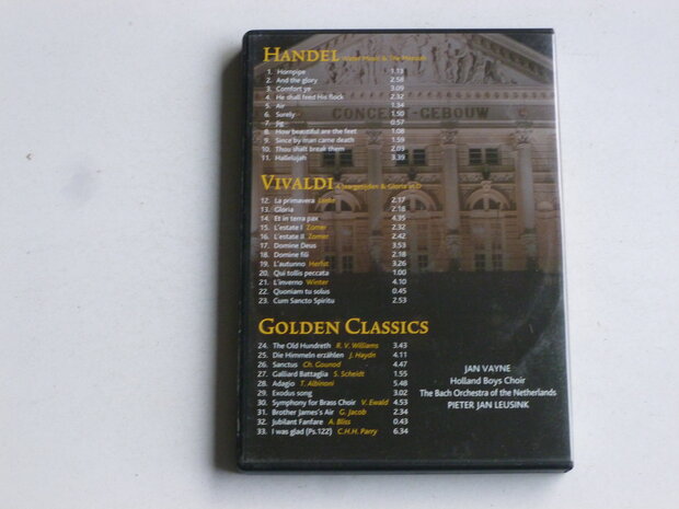Golden Classics - Jan Vayne, Holland Boys Choir, Leusink (DVD + CD)