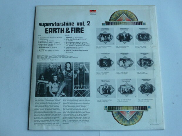Earth & Fire - Superstarshine vol.2 (LP)