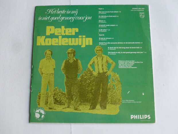 Peter Koelewijn - Het beste in mij is niet goed genoeg voor jou (LP)