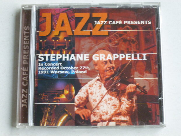 Stephane Grappelli - In Concert (Jazz Cafe Presents)