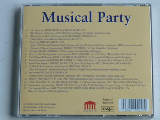 Musical Party - De mooiste Musical Hits