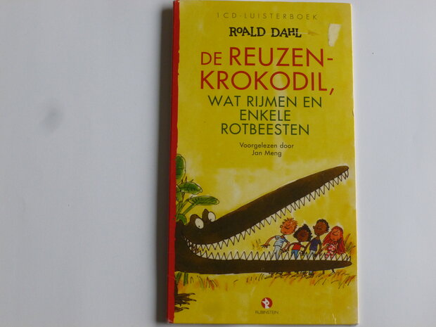 Roald Dahl - De Reuzen-Krokodil , wat rijmen en enkele rotbeesten (1 CD Luisterboek) nieuw