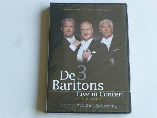 De 3 Baritons - Live in Concert (DVD) Nieuw
