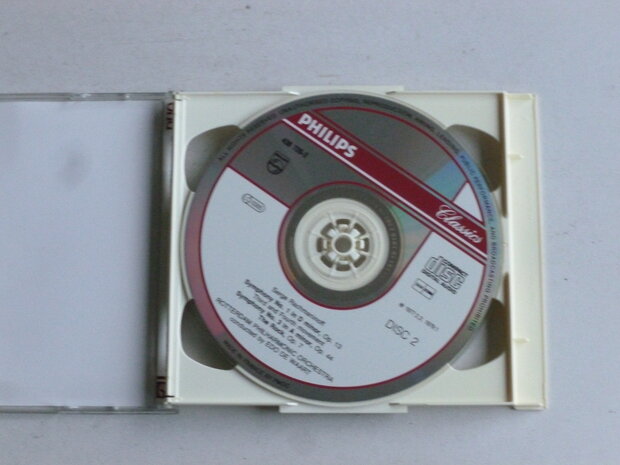 Rachmaninoff - The 3 Symphonies / Rotterdam Philh. Orch. Edo de Waart (2 CD)