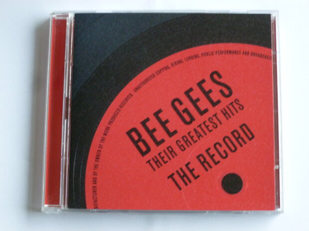 Bee Gees - Their Greatest Hits / The Record (2 CD)