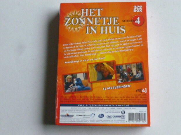 Het Zonnetje in Huis - Seizoen 4 (3 DVD) Nieuw