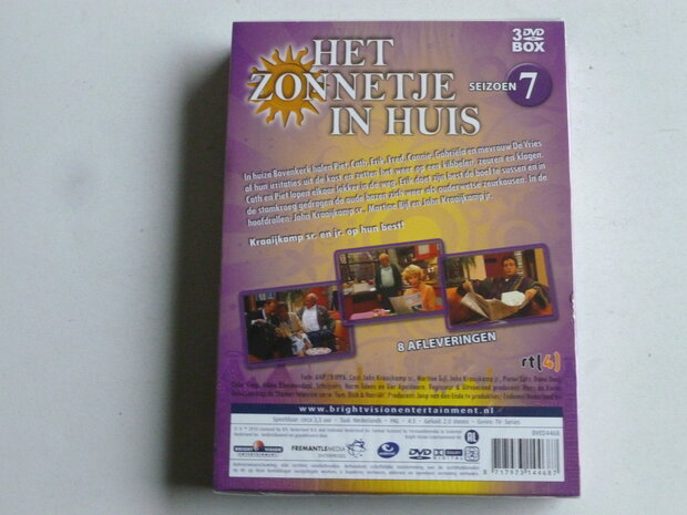 Het Zonnetje in Huis - Seizoen 7 (3 DVD) Nieuw