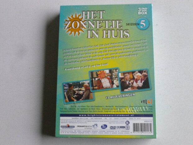 Het Zonnetje in Huis - Seizoen 5 (3 DVD) Nieuw