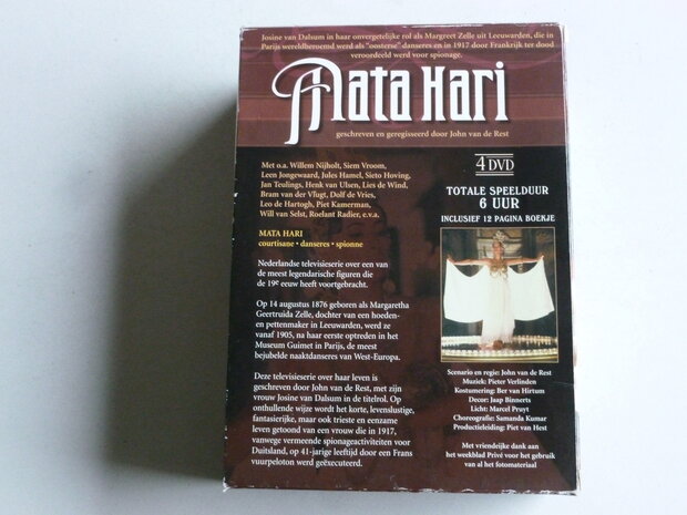 Mata Hari - Josine van Dalsum ( 4 DVD)