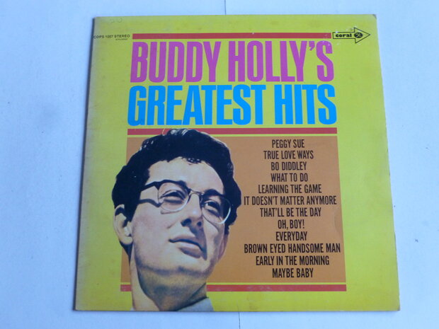 Buddy Holly's Greatest Hits (LP) Coral