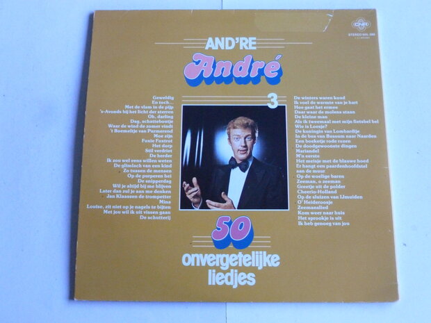 Andre van Duin - And're Andre 3 / 50 onvergetelijke Liedjes (LP) 