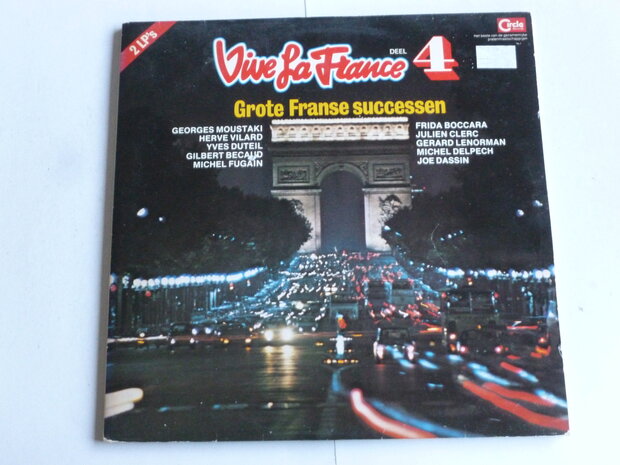Vive La France Deel 4 -  grote Franse Successen (2 LP)