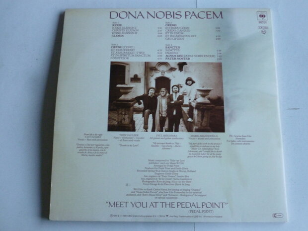 Pedal Point - Dona Nobis Pacem (2 LP) 88531