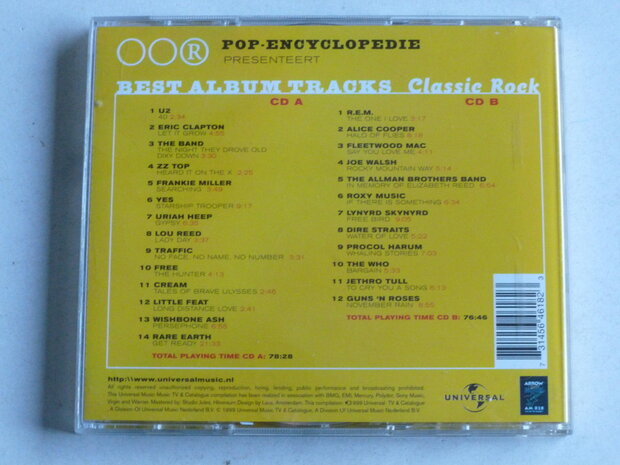 OOR Pop Encycl. Beste Album Tracks - Classic Rock (2 CD)