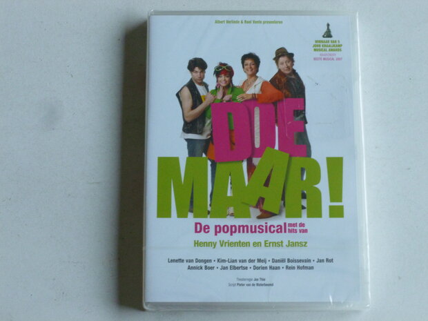 Doe Maar - De Popmusical / Henny Vrienten, Ernst Jansz (DVD) Nieuw