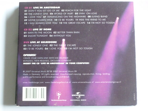 Ilse Delange - Live (2CD + Bonus DVD)