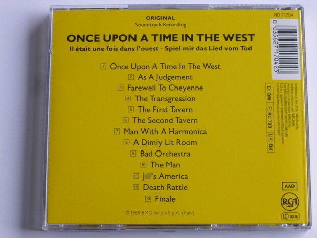 Ennio Morricone - Once upon a time in the West (Soundtrack)