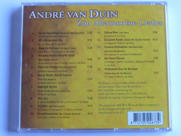 Andre van Duin - Zijn Allermooiste Liedjes