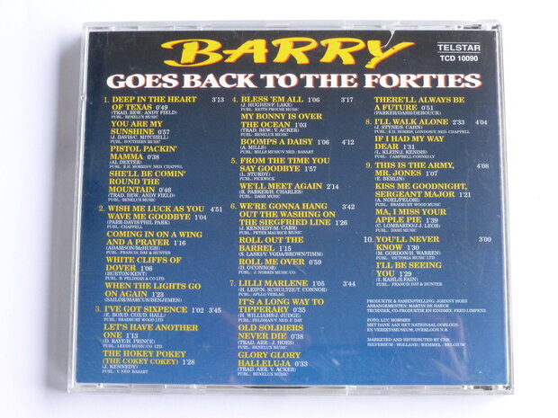 Barry Hughes - Barry Goes Back to The Forties (telstar)