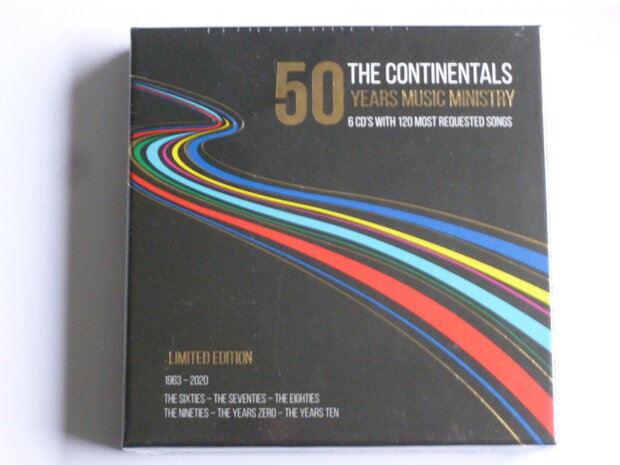 The Continentals - limited edition / 50 Years Music Ministry (6 CD) Nieuw