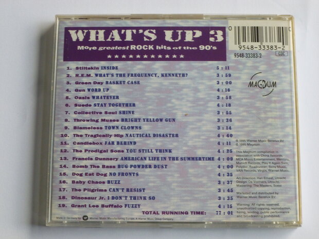 What's Up 3 - more greatest Rock hits of the 90's