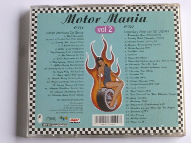 Motor Mania vol.2 - 48 Car Songs & Motor Sounds (2 CD)