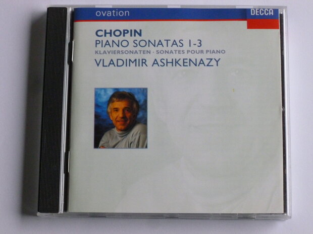 Chopin - Piano Sonatas 1-3 / Vladimir Ashkenazy