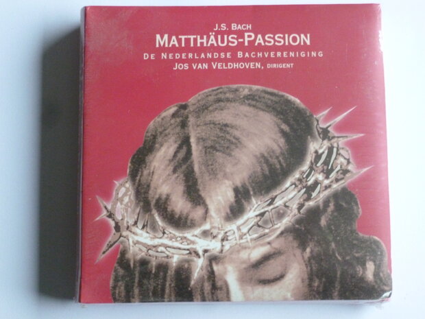 J.S. Bach - Matthäus Passion / Jos van Veldhoven (3 CD) Nieuw