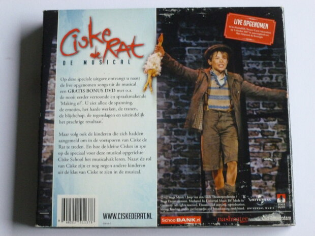 Ciske de Rat - De Musical / Danny de Munk, Henny Vrienten (CD + DVD)