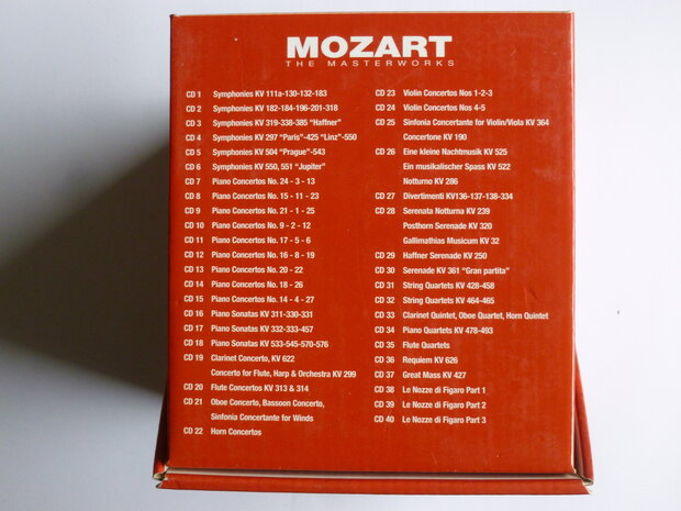 Mozart - The Masterworks (40 CD)