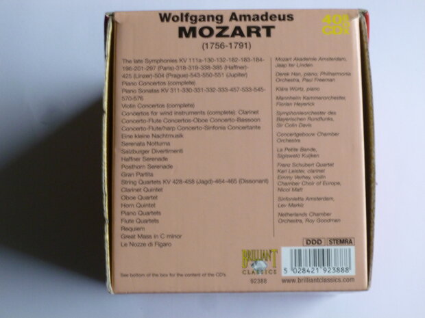 Mozart - The Masterworks (40 CD)