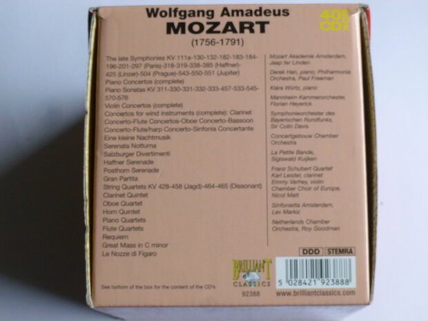 Mozart - The Masterworks (40 CD)