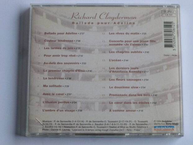 Richard Clayderman - Ballade pour Adeline vol.2
