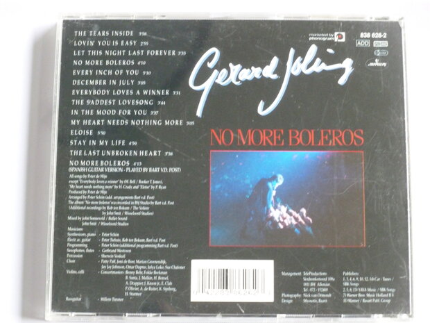 Gerard Joling - No more boleros