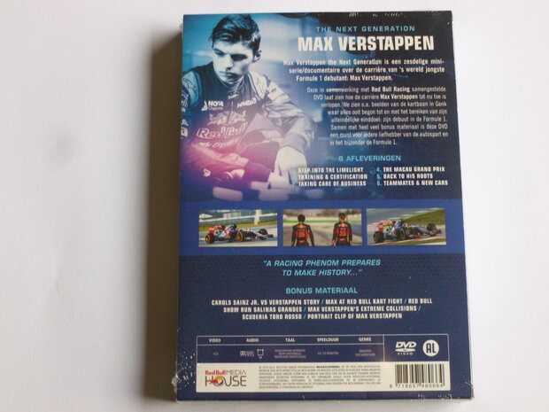 Max Verstappen - The Next Generation (DVD) Nieuw