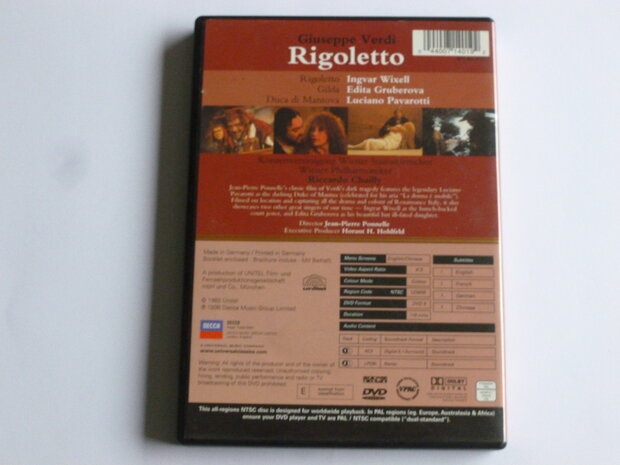 Verdi - Rigoletto / Riccardo Chailly, Pavarotti (DVD)